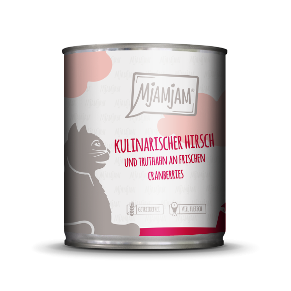 MjAMjAM Katze Hirsch+Trut+Cra 800gD