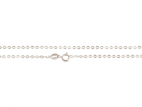 GEMSHINE 925 Silber Halskette. 1,5 mm Ankerkette im klassischen Design mit Längen von 40 bis 46 cm, Ketten Länge:46 – Bild 4