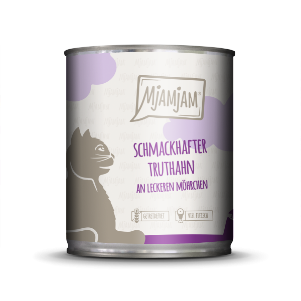 MjAMjAM Katze Truthahn+Möhre 800gD