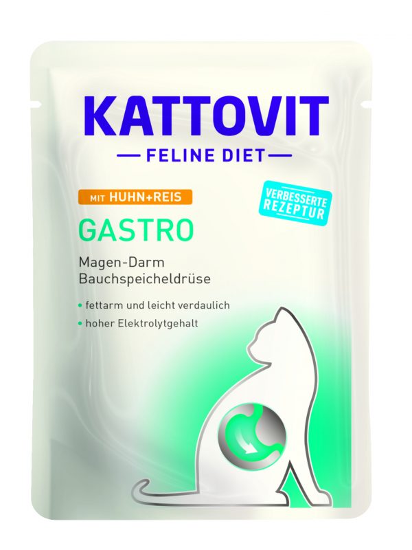 Kattovit Gastro Huhn Reis 85gP