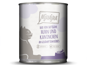 MjAMjAM Katze DUO Hühnchen+Kaninchen+Kürbis 800gD