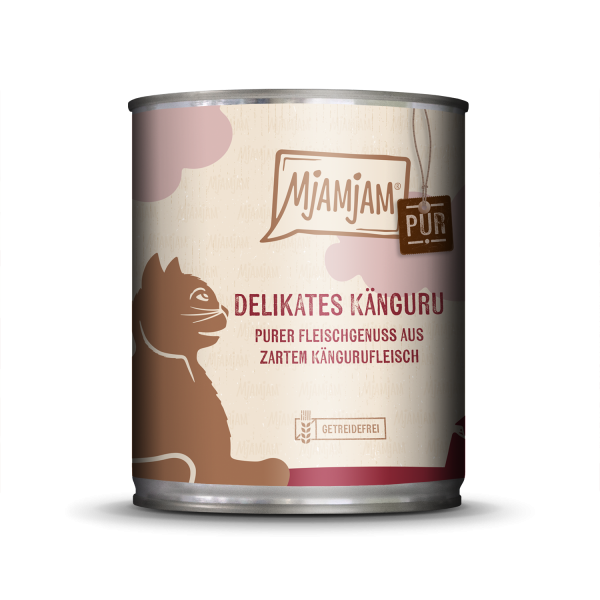 MjAMjAM Katze Känguru pur 800gD