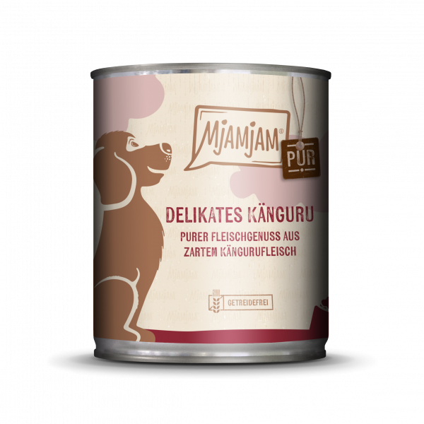 MjAMjAM Hund Känguru pur 800gD