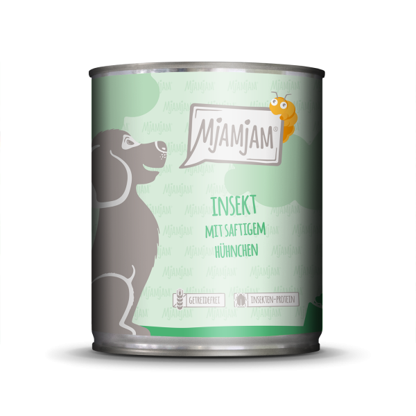 MjAMjAM Hund Insekt+Hühnchen 800gD