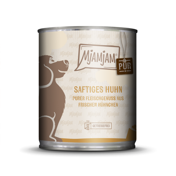 MjAMjAM Hund Huhn pur 800gD