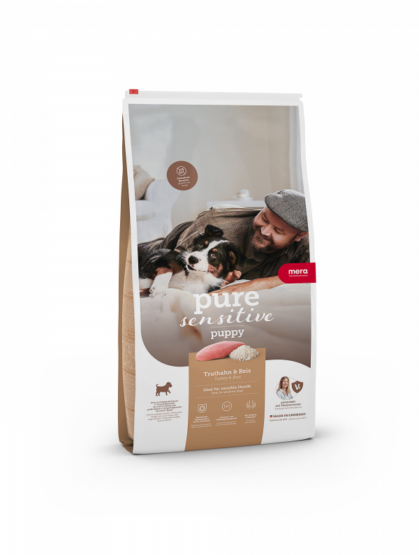 Mera Dog Pure Puppy Turth+Rei 12,5kg