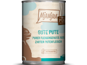 MjAMjAM Katze Pute pur 400gD