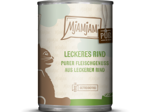 MjAMjAM Katze Rind pur 400gD