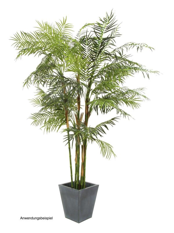 EUROPALMS Cycasrohr Palme, Kunstpflanze, 280cm